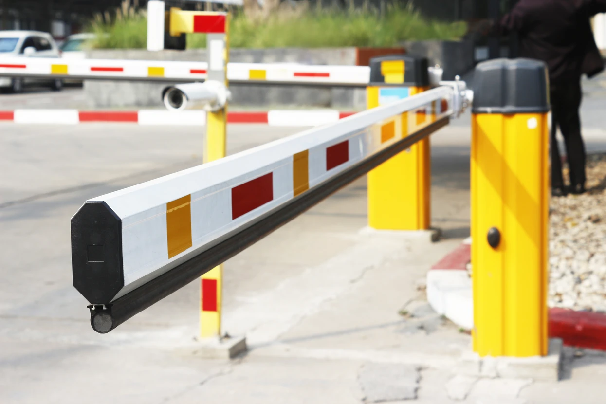 Barrière de stationnement et contrôle d'accès CCTV pour la sécurité